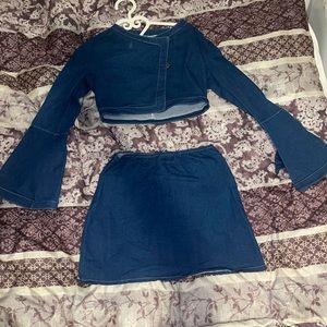 Skirt set